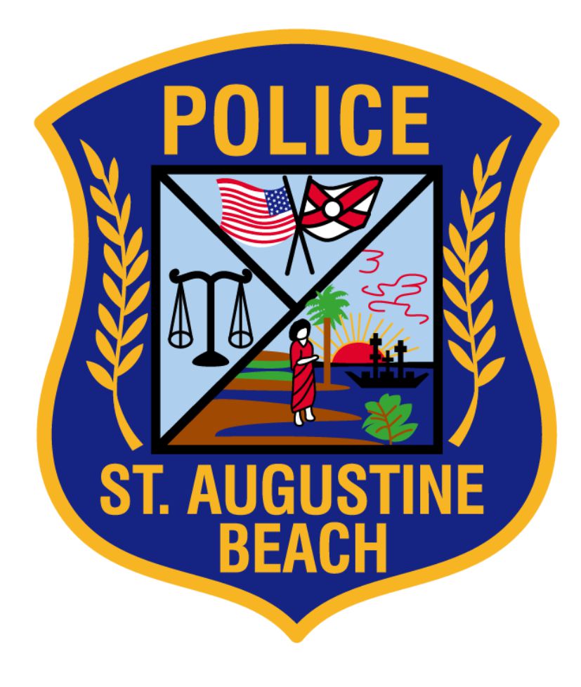 st augustine beach police shield